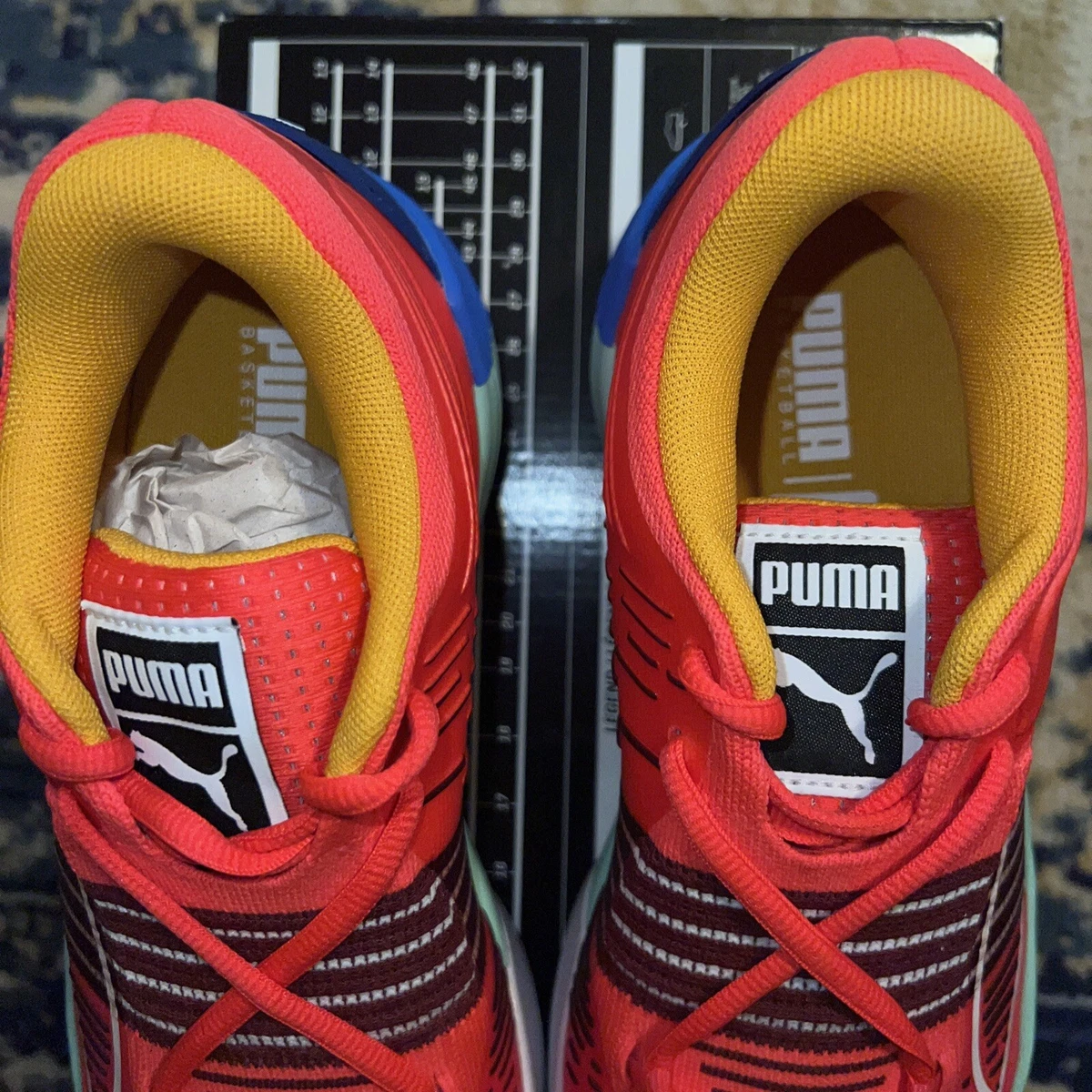 NEW PUMA FUSION NITRO Mens Basketball Shoes SIZE 7.5 195514 01