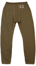 Medium Long - USMC Coyote FROG Thermal Waffle Grid Fleece Drawers Bottoms Pants