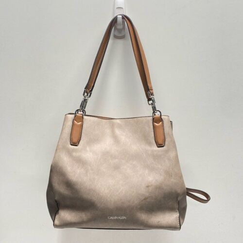 Calvin Klein Shoulder Bag Grey, Brown