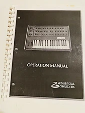 Sequential Circuits Pro One Original Vintage User Manual
