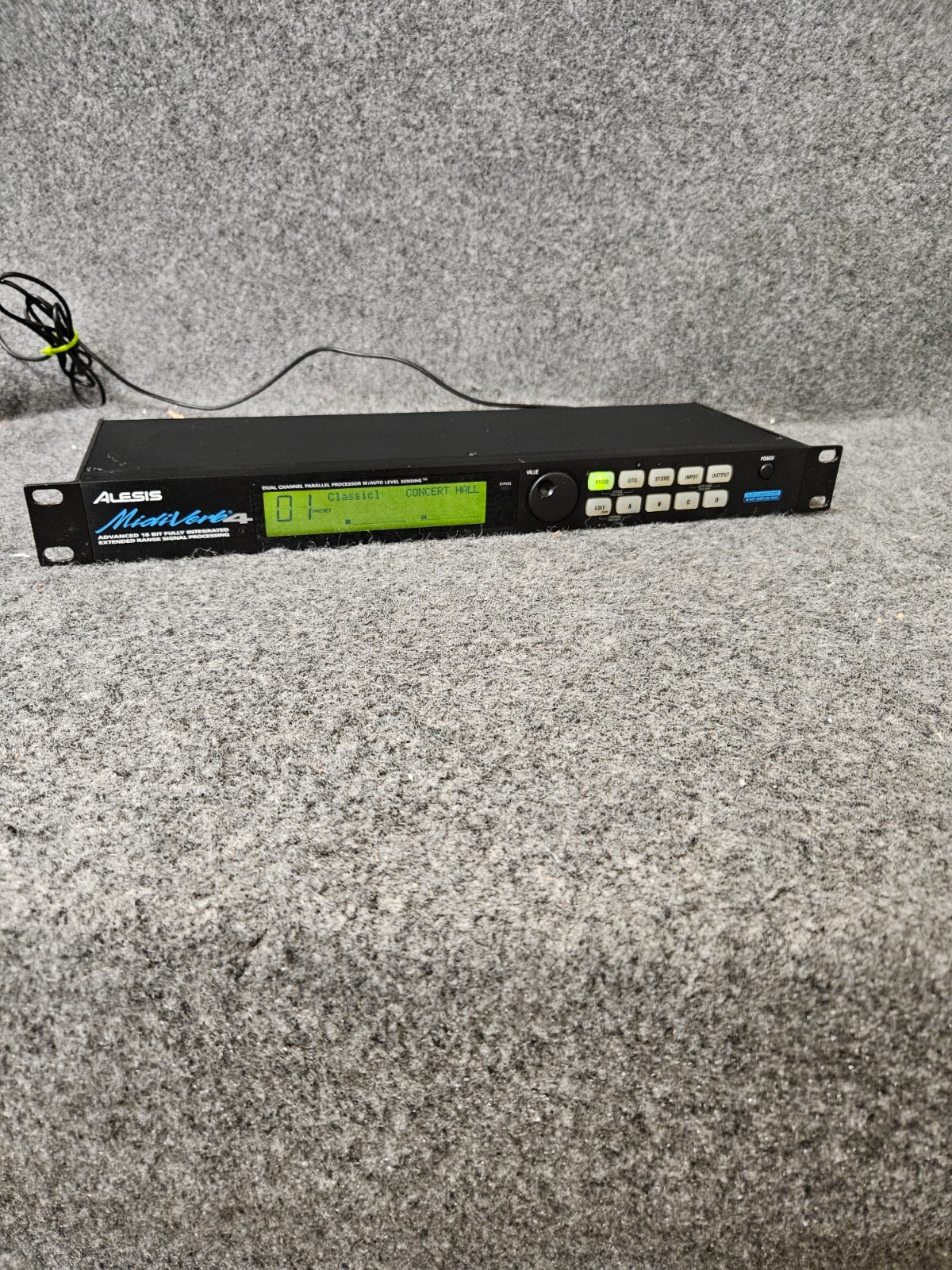 Alesis Midiverb 4 DualChannel Parallel MultiEffects Processor w/ power supply eBay