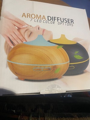 550 ml aroma diffuser 7 LED Color Options