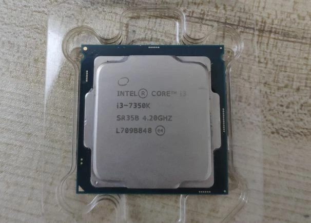 7Th Gen Intel Core i3-7350k  LGA 1151 CPU Processor Kaby Lake 4.2 GHz Dual Core - Image 2 of 2