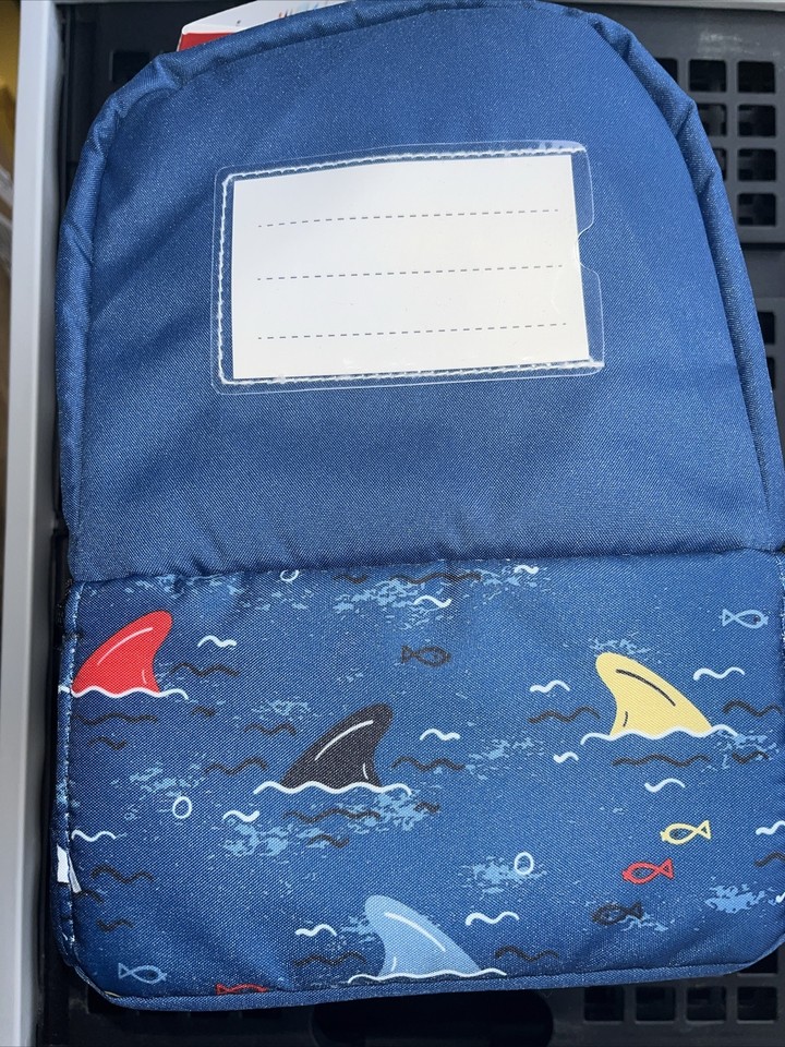 thermos-dual-compartment-lunch-kit-shark-print-ebay