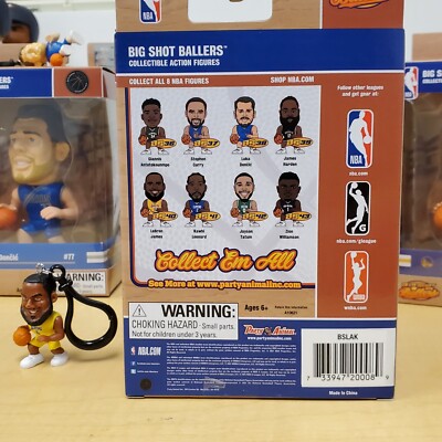 Lebron James Big Shot Ballers Combo - 5 inch Action Figure and