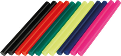 DREMEL Farb-Klebesticks Schmelzkleber 7 x 100 mm bunt 12Stück für Dremel 920 930