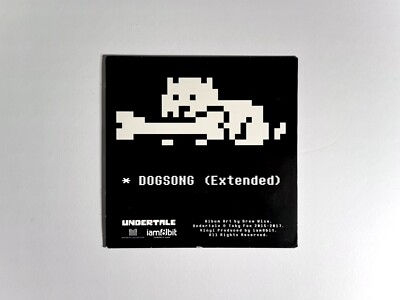 こ*ー様 UNDERTALE DOGSONG (Extended) Vinyl UNDERTALE - Annoying Dogsong 7
