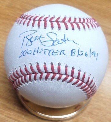 Autographed Bret Saberhagen 