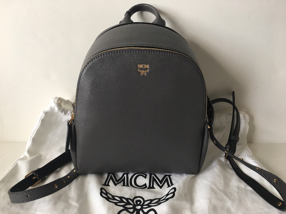 MCM Duchess Studded Mini Backpack NWT? MCM Limited DUCHESS POLKE STUDS Leather Mini Backpack  main image 2