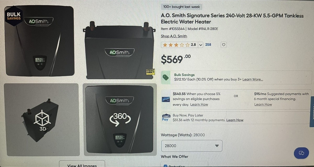 80 Gallon Ao Smith Signature Water Heater Reviews Ao Smith Water