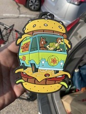 Scooby Doo Mystery Machine Burger Keys Lanyard Luggage Tag Charm ID Badge