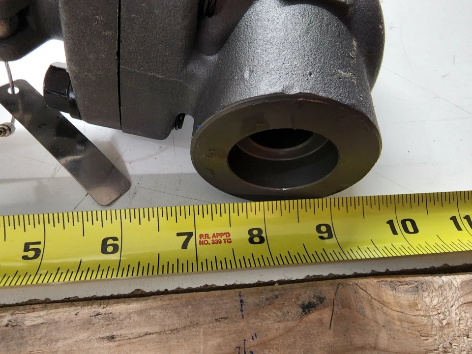 Warren 1551-5-S-624 1" Socket Weld Gate Valve Class 1500 A105N 3705 PSI NeW - Image 3 of 3