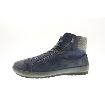 Legero Boots Stiefelette Winterstiefel Blau Warmfutter Damen Schuhe Gr. 42 1/2