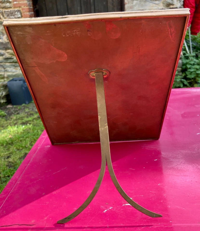 cadre porte photo ancien  bronze - laiton  napoléon III - N°14 - taille XXL - Photo 2/4