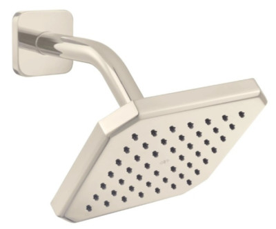DXV D35170106.150 Belshire 1.8 GPM 6  Showerhead - Platinum Nickel Open Box New