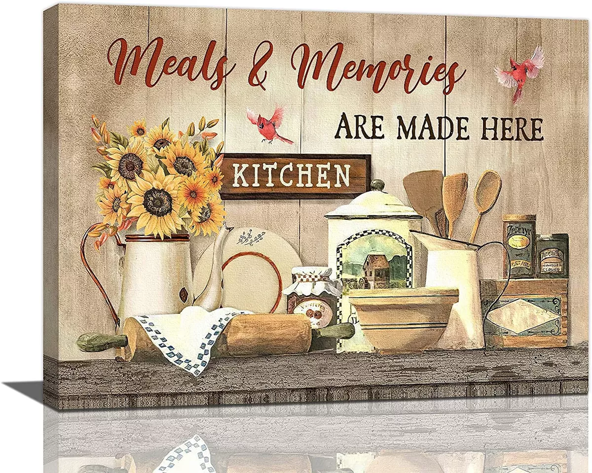 Kitchen Wall Art Farmhouse kitchen Wall Decor In This Kitchen