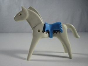 caballos playmobil antiguos