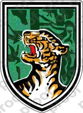 STICKER US ARMY UNIT Vietnam CIDG Strike Force