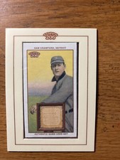 Sam Crawford 2002 Topps 206 T206 Game Used Bat Relic TR-SC (1101)