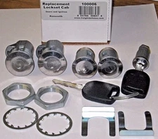 *NEW*  SET of KENWORTH KEYED ALIKE TOOL BOX , DOOR LOCKS & IGNITION LOCKSET