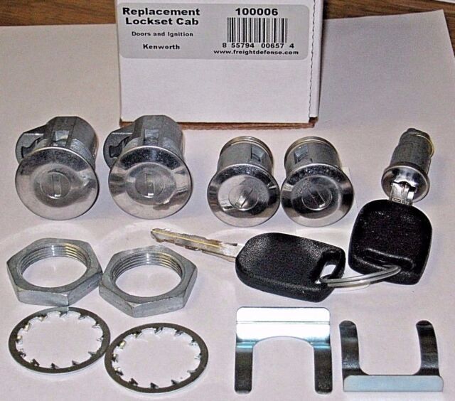 *NEW* SET of KENWORTH KEYED ALIKE TOOL BOX DOOR LOCKS & IGNITION LOCKSET NM9666 *NEW* SET of KENWORTH KEYED ALIKE TOOL BOX DOOR LOCKS & IGNITION LOCKSET NM9666