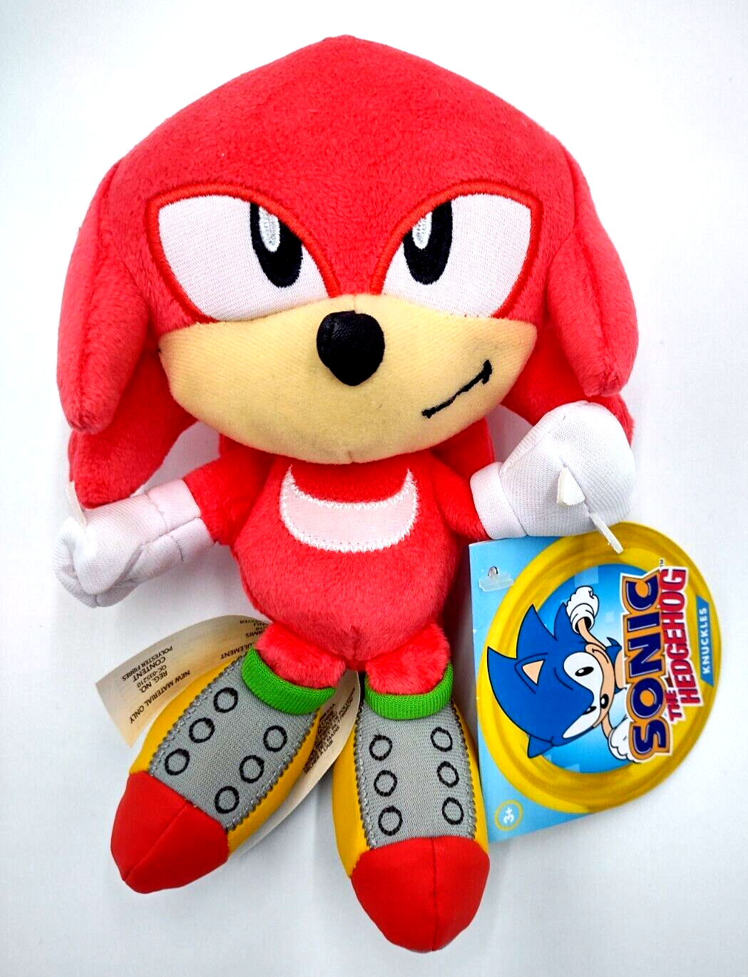 Mighty the Armadillo Plush Sonic the Hedgehog SEGA Original Made by Jakks 8  inch