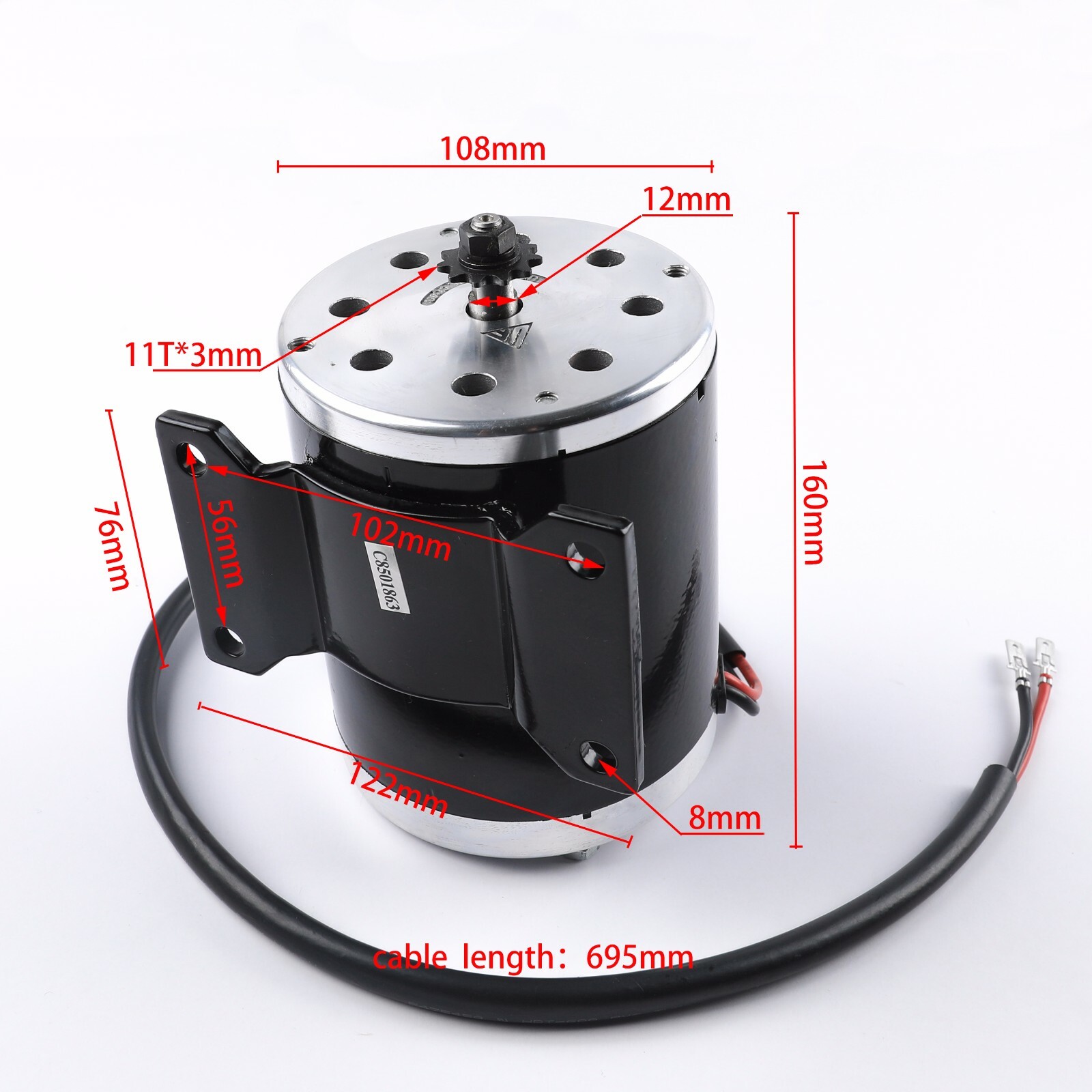 24V 36V 48V 500W 800W 1000W 1800W Electric Motor Scooter Dirt Bike ...