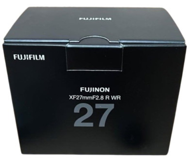 FUJIFILM Fuji Fujinon XF 27mm f/2.8 R WR X series Mirrorless camera Lens New JP