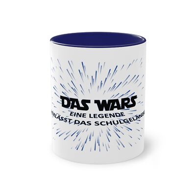 Tasse: Das wars - eine Legende verlässt das Schulgelände (Geschenk zur Pension)