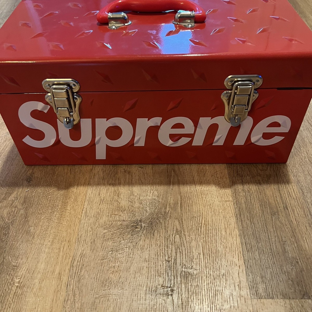 小物 Supreme Diamond Plate Tool Box Diamond Plate Tool Box – Supreme