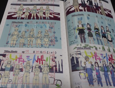 原画 アクリル画 【Book Was My Teacher】 meisaiya Girls Band Cry Animation Art Work Book C104 | eBay