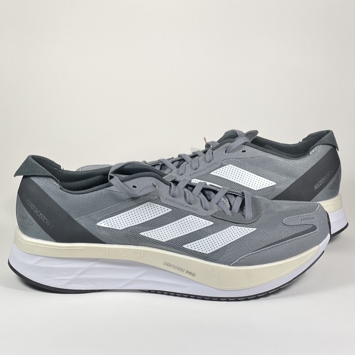 Adidas Adizero Boston 11 Running Shoes-Grey Metallic GV7068  display picture 2