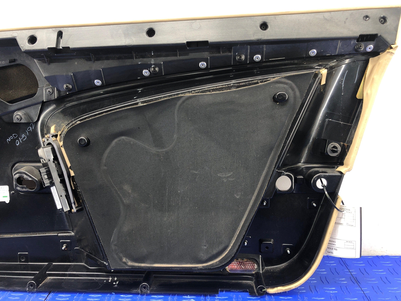 2006-2018 ASTON MARTIN VANTAGE V8 FRONT LEFT INNER INTERIOR DOOR PANEL BEIGE
