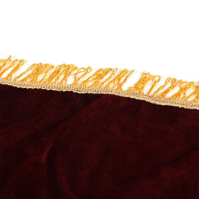 Cubierta de teclado Pleuche decorada antipolvo para piano electrónico de 61/88 teclas BST