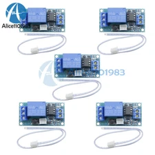 5PCS 12V 1 Channel Latching Relay Module with Touch Bistable Switch MCU Control