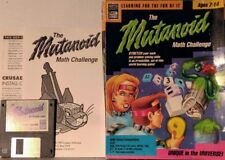 Legacy Mutanoid Math Challenge Problem Solving Alien Vtg PC Game IBM Tandy  3.5 for sale online