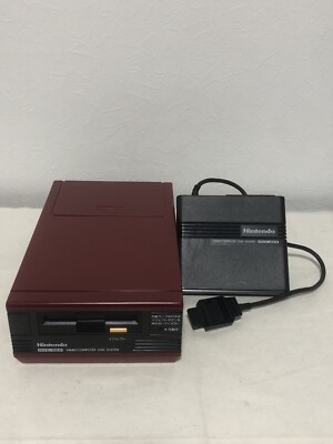 Nintendo Famicom Disk system Console RAM Adapter Set New belt Tested D0615105