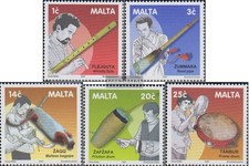 Malte 1188-1192 (complète edition) neuf avec gomme originale 2001 musique