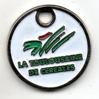 Jeton de caddie : LA TOULOUSAINE DE CEREALE / STING ST