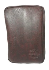 Leather Bible Organizer Book Cover Large Carrying Case Vintage 10.25 x 7.25