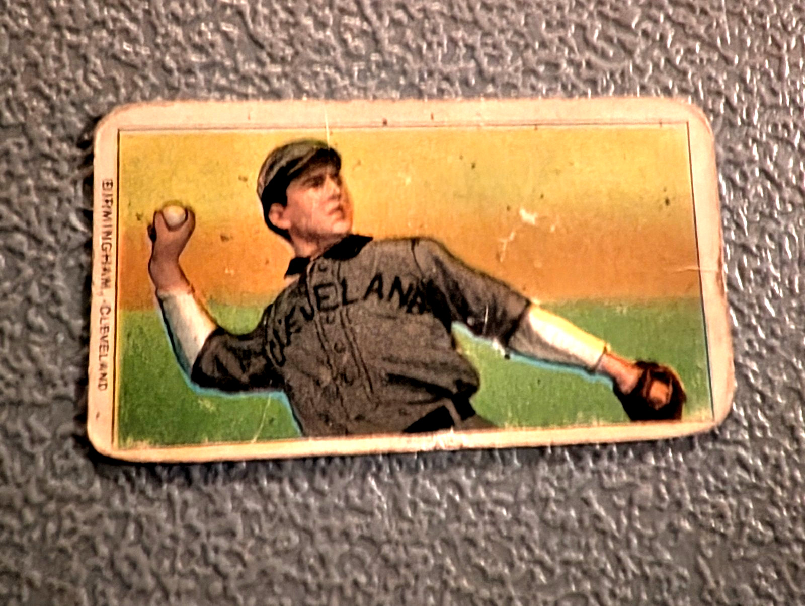 1909-11 T206 - Elmer Flick Horizontal "Throwing" Variant