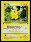 Pokemon Card Jungle Pikachu 60/64 1st Edition Common