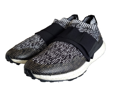 Adidas Men s CrossKnit Boost 2.0 Black White Spikeless Golf Shoes F33733 Size 12