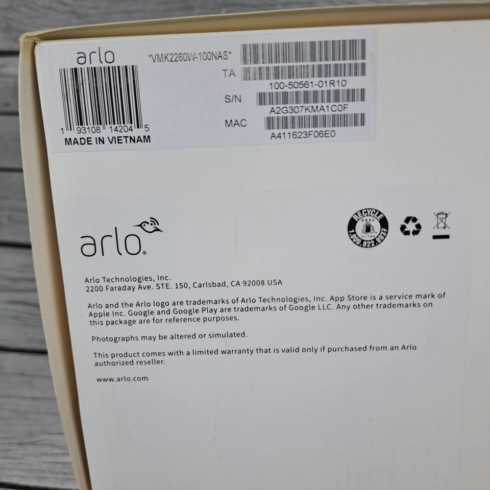 Arlo Essential Security Camera Bundle 2 Cameras & Doorbell 1080p - Image 4 of 4