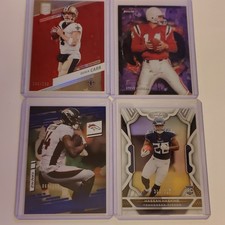 Panini Derek Carr Courtland Sutton Grogan Haskins NFL  Serial Card Lot - 4