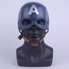 Marvel Capitán América: Guerra Civil Capucha Látex Media Máscara Casco Protector Facial