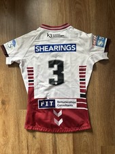 Wigan Warriors RLFC Match Worn Rugby League Shirt 2020