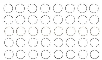 EngineTech Piston Ring Set for 1 Engine .75mm .030in Oversize .75mm .030in Overs