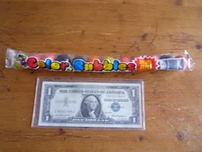 Vintage Color Bubbles Bubble Gum Balls 12 piece unused in wrapper 1980's