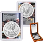 2021 (P) *Type 1* PCGS MS70 American Silver Eagle Empire State Building Label